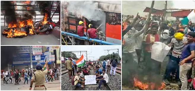 agneepath-scheme-violence Agnipath Scheme Protest