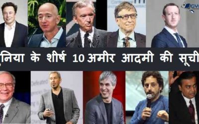 दुनिया के शीर्ष 10 अमीर आदमी की सूची | world top 10 richest man Hindi