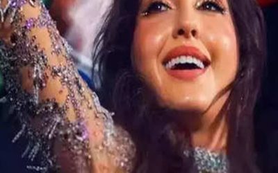 Nora Fatehi ने फीफा में  तिरंगा के साथ लगाए जय हिंद के नारे